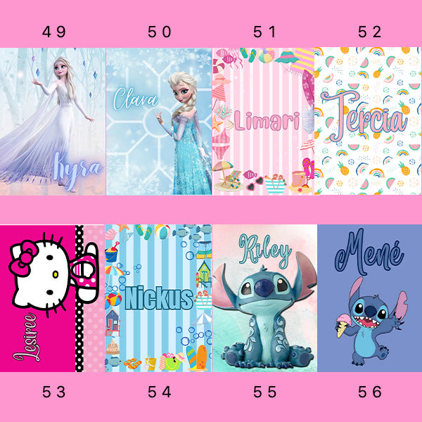 Personalised Swimming / Beach Towels - Large (140cm x 200cm)