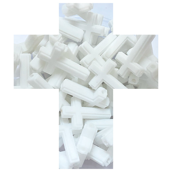 Silicone Cross Beads