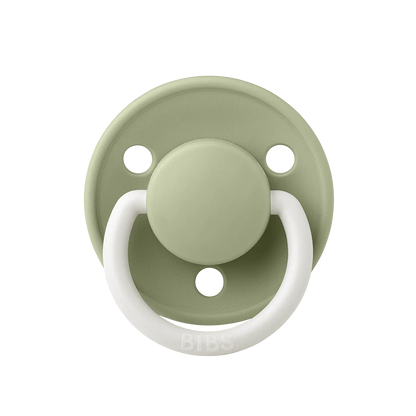 BIBS De Lux SILICONE - Sage Night Glow