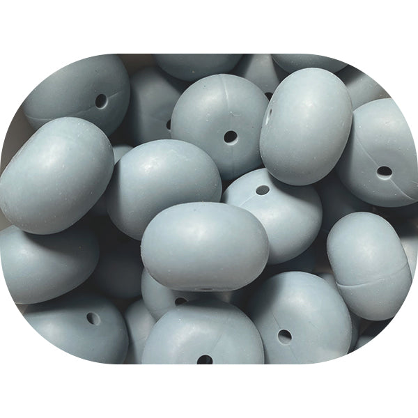 23mm Silicone Abacus Beads