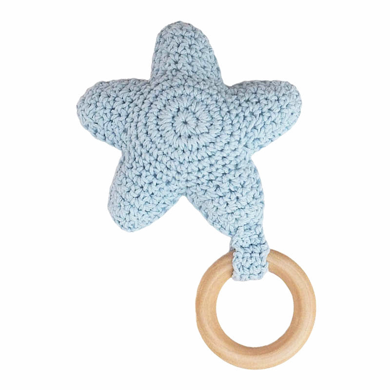 Crochet Star on 55mm ring