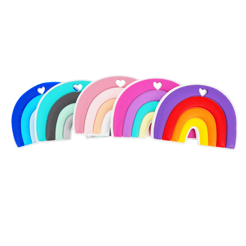 Silicone Teether - Rainbow