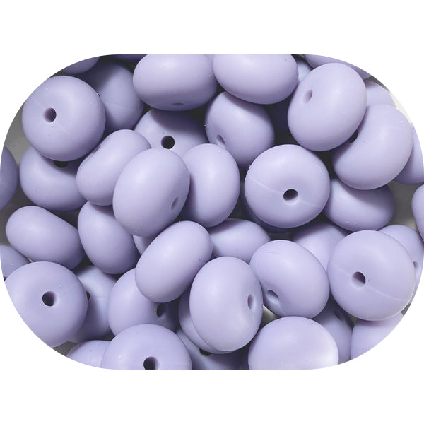 14mm Silicone Abacus Beads