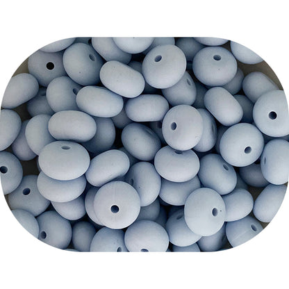 14mm Silicone Abacus Beads