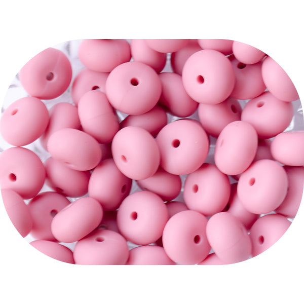 14mm Silicone Abacus Beads