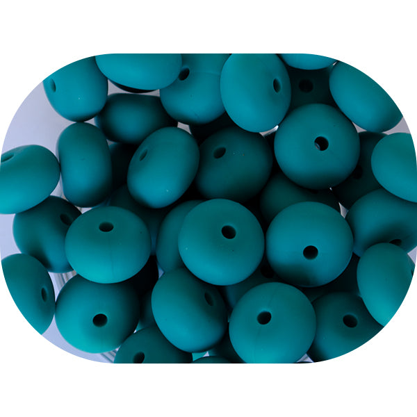 14mm Silicone Abacus Beads