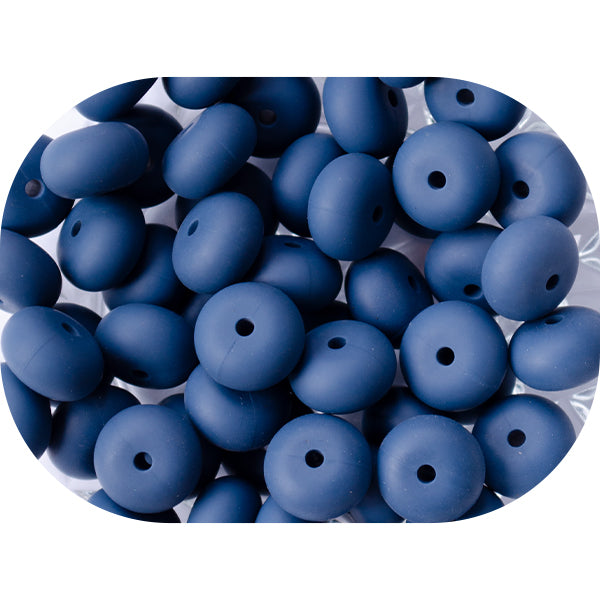 14mm Silicone Abacus Beads