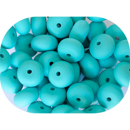 14mm Silicone Abacus Beads