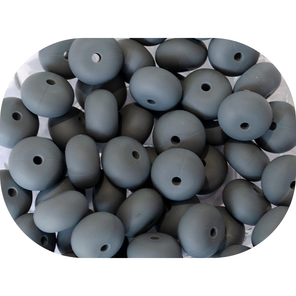 14mm Silicone Abacus Beads