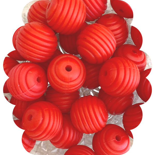 Silicone Beehive Beads