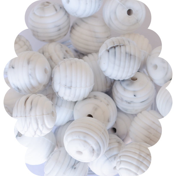 Silicone Beehive Beads