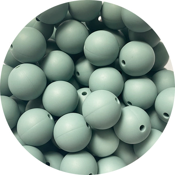 15mm Silicone Round Bead