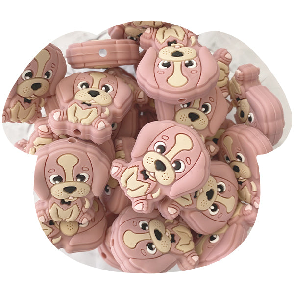 Silicone Puppy Beads