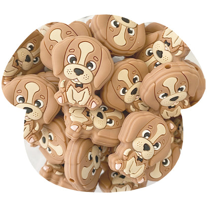 Silicone Puppy Beads