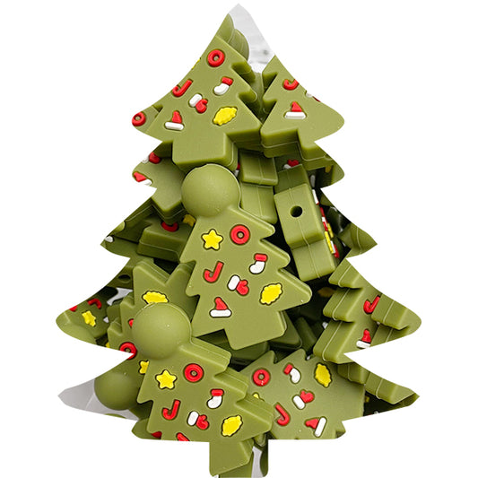 🙋‍♀️ Silicone Christmas Tree Bead