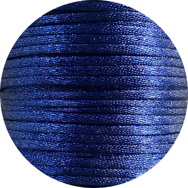 1.5mm Satin Nylon Cord - Navy