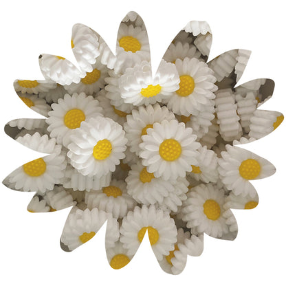 Silicone Daisy Beads