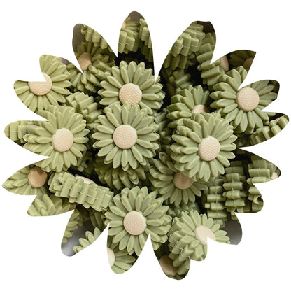 Silicone Daisy Beads