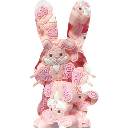 Silicone Easter Bunny Bead