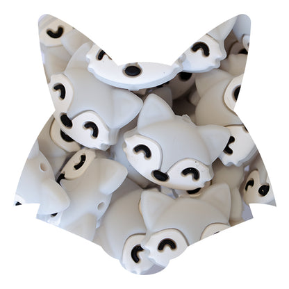 Silicone Fox (Head) Beads