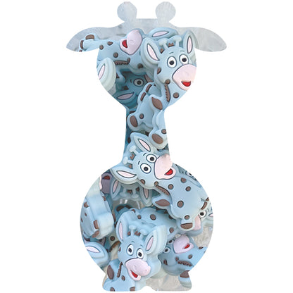 Silicone Giraffe Beads