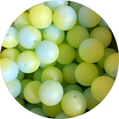 Silicone Glow in the dark Round Beads