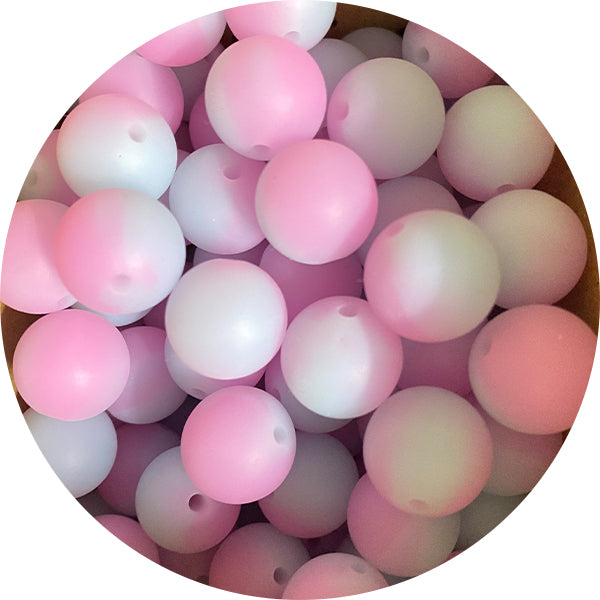 Silicone Glow in the dark Round Beads