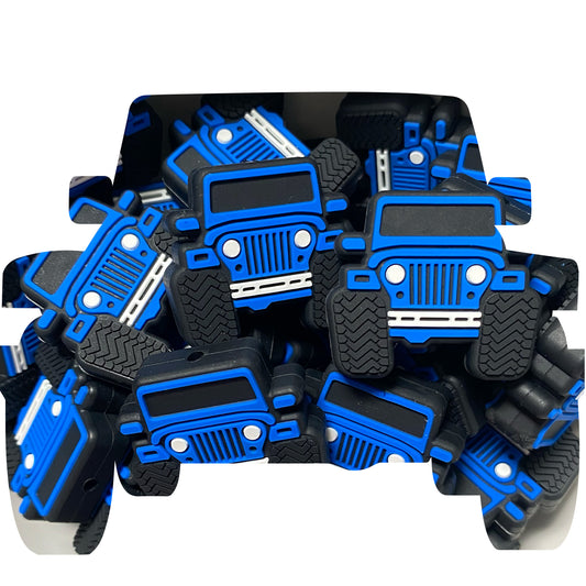 Silicone Jeep Beads