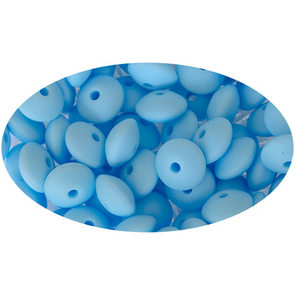 Silicone Lentil Beads