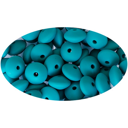 Silicone Lentil Beads