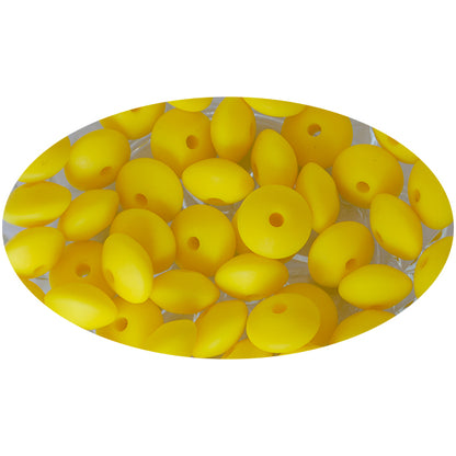 Silicone Lentil Beads