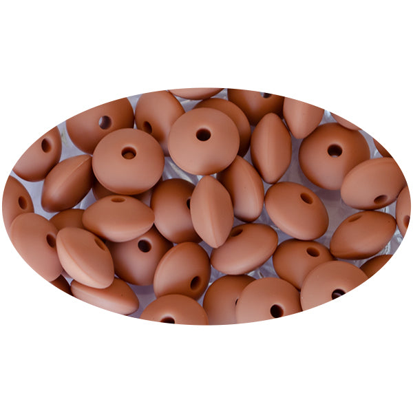 Silicone Lentil Beads