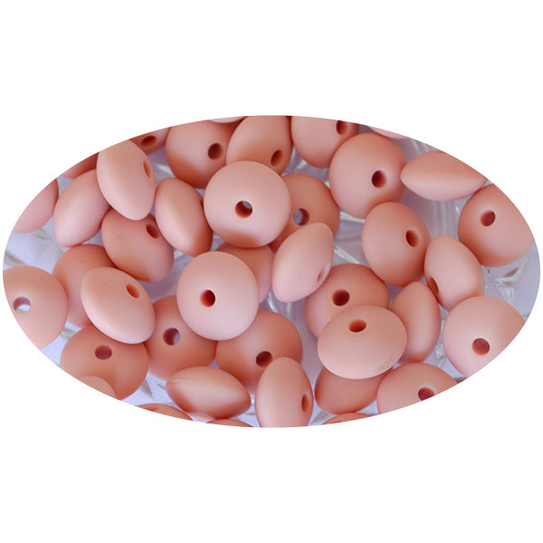 Silicone Lentil Beads