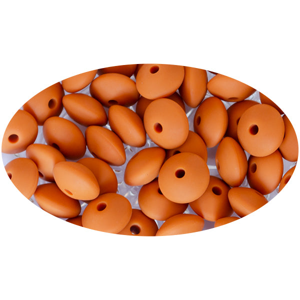 Silicone Lentil Beads