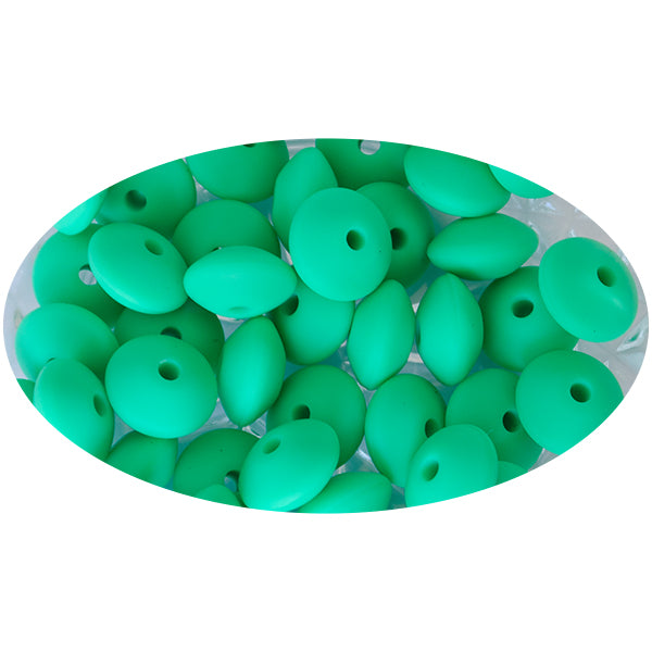 Silicone Lentil Beads