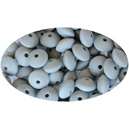 Silicone Lentil Beads