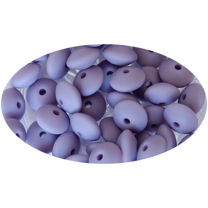 Silicone Lentil Beads