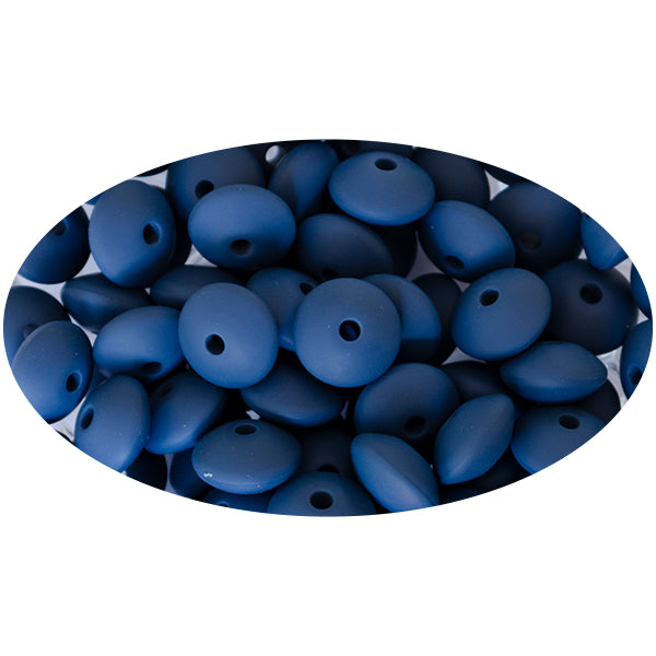 Silicone Lentil Beads