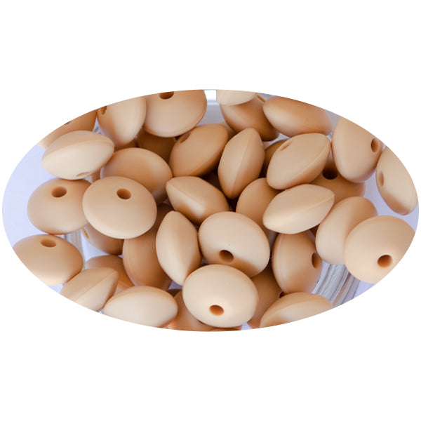 Silicone Lentil Beads