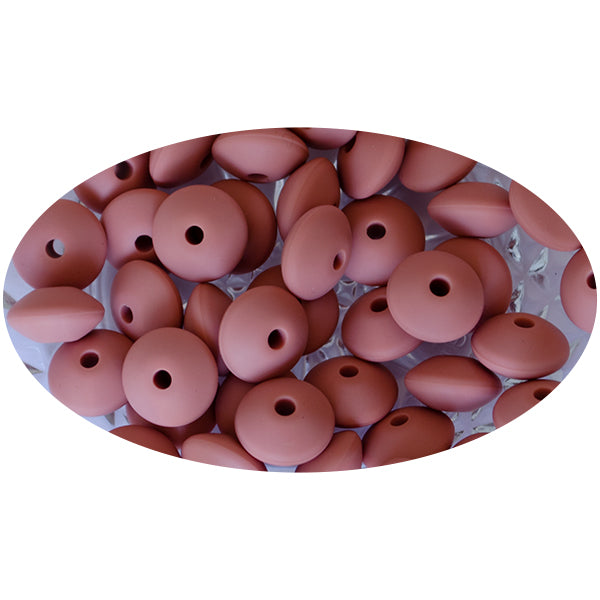 Silicone Lentil Beads