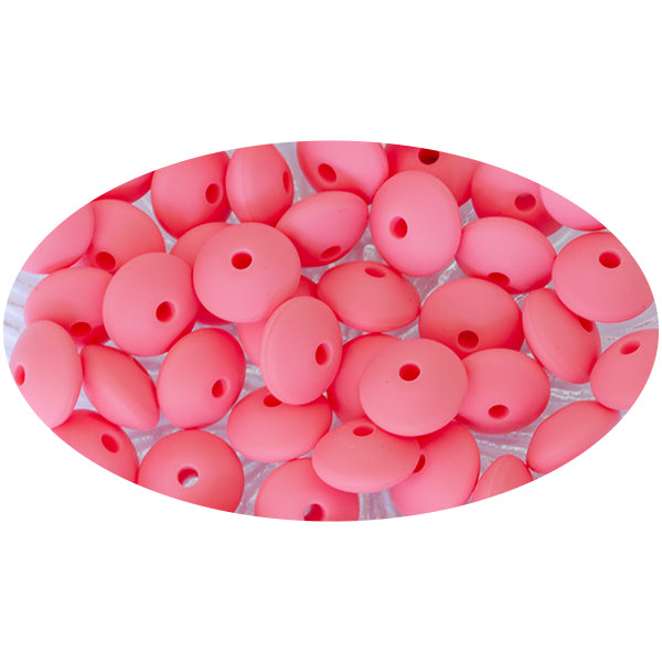 Silicone Lentil Beads