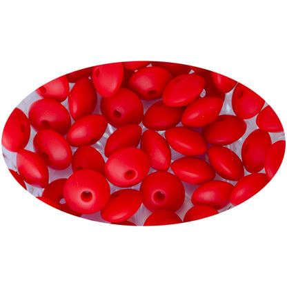 Silicone Lentil Beads