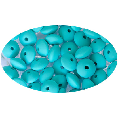 Silicone Lentil Beads