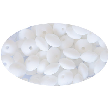 Silicone Lentil Beads