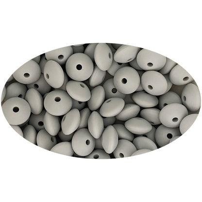 Silicone Lentil Beads