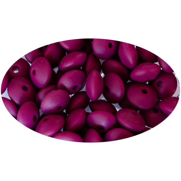 Silicone Lentil Beads