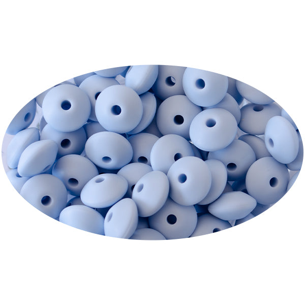 Silicone Lentil Beads