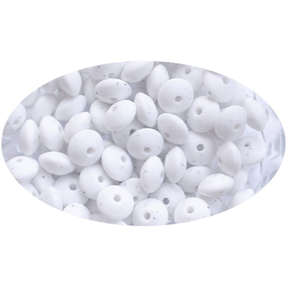 Silicone Lentil Beads