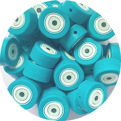 🙋‍♀️ Silicone Nazar Eye Beads