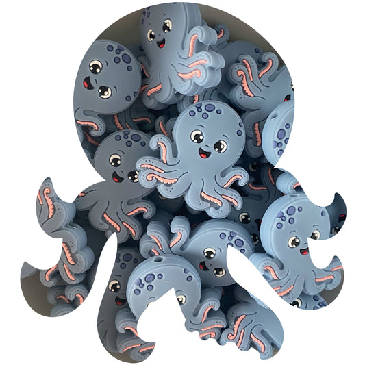 Silicone Octopus Beads